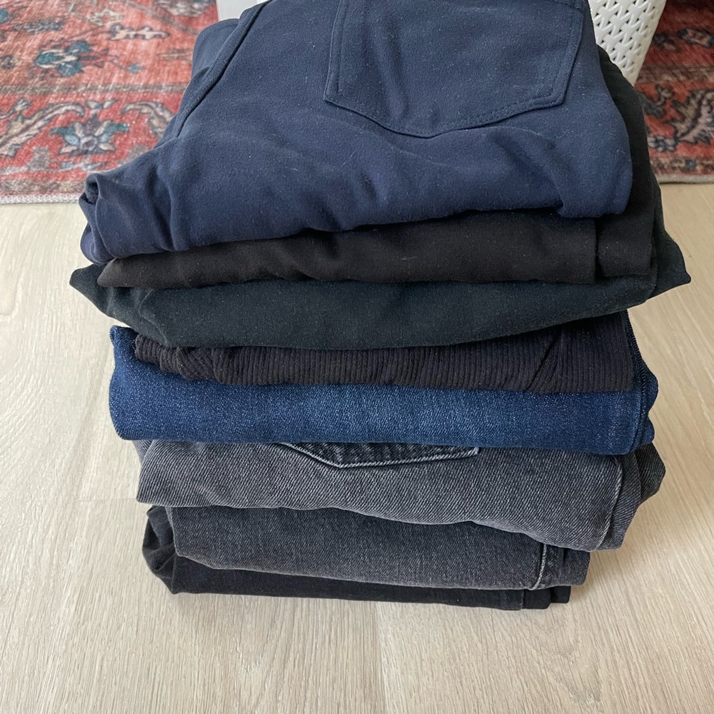 Maternity Pants (8 pairs)
